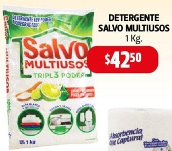 Farmacias Guadalajara DETERGENTE SALVO MULTIUSOS 1 Kg. oferta