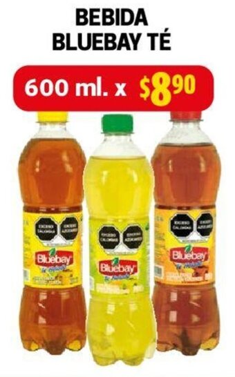 Farmacias Guadalajara BEBIDA BLUEBAY TÉ 600 ml. oferta
