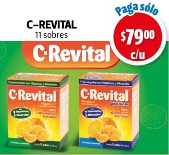 Farmacias Guadalajara C-REVITAL 11 sobres oferta