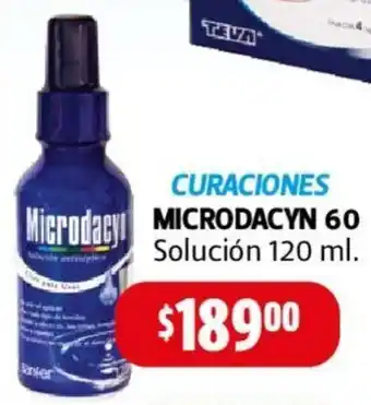 Farmacias Guadalajara Microdacy MICRODACYN 60 Solución 120 ml. oferta