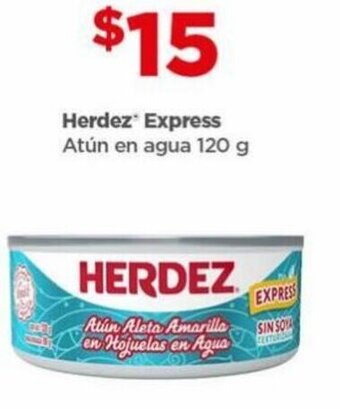 Bodega Aurrerá Herdez* Express Atún en agua 120 g oferta