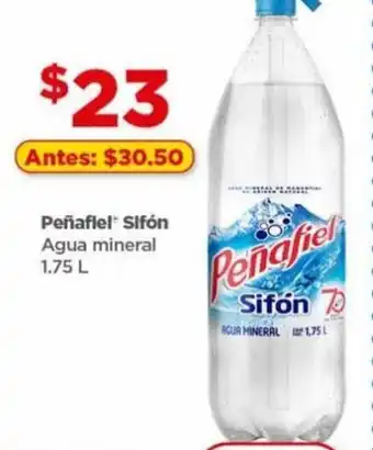 Bodega Aurrerá Peñafiel Sifón Agua MINERAL 1,75L oferta