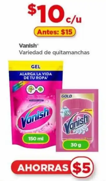 Vanish Variedad de quitamanchas 150ml,30g