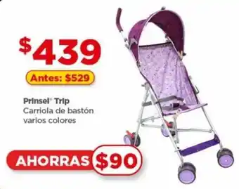 Bodega Aurrerá Prinsel Trip Carriola de bastón varios colores oferta