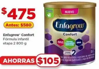 Bodega Aurrerá Enfagrow Confort Fórmula infantil etapa 2 800 g oferta