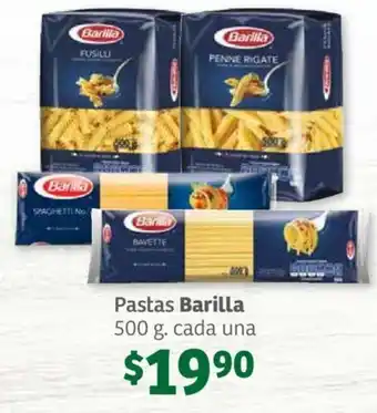 Soriana Híper Pastas Barilla 500 g. cada una oferta