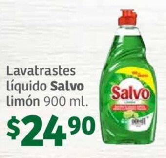 Soriana Híper Lavatrastes Líquido Salvo Limón 900 ml. oferta