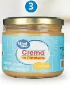 Walmart Crema de cacahuate sin azúcar Great ValueⓇ oferta