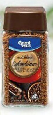 Walmart Café gourmet colombiano Great Value 200g oferta