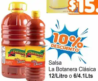 Merza Salsa La Botanera Clásica 12/Litro o 6/4.1 Lts oferta