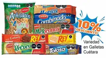 Merza Variedad en Galletas Cuétara oferta