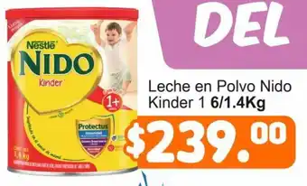 Merza Leche en Polvo Nido Kinder 1 6/1.4Kg oferta