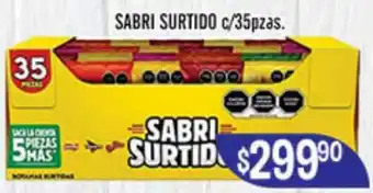 SABRI SURTIDO c/35pzas.