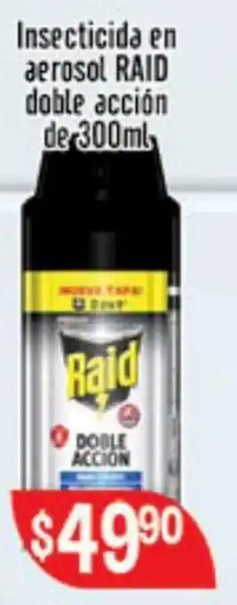 El Florido Insecticida en aerosol RAID doble acción de 300ml oferta