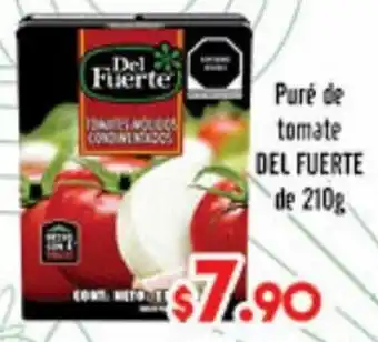 El Florido Puré de tomate DEL FUERTE de 210g oferta