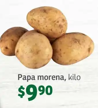 Soriana Súper Papa morena, kilo oferta