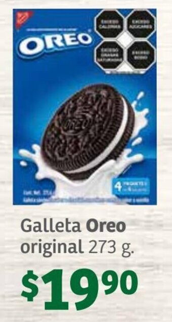 Galleta Oreo original 273 g.