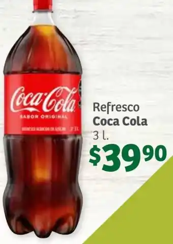 Soriana Súper Refresco Coca Cola 3L oferta