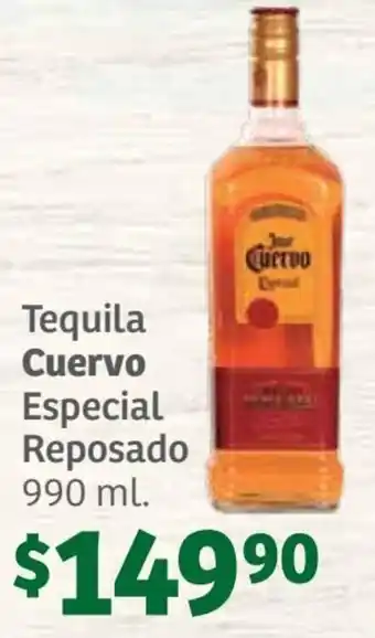 Tequila Cuervo Especial Reposado 990 ml.