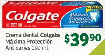 Soriana Súper Crema dental Colgate Máxima Protección Anticaries 150 ml. oferta