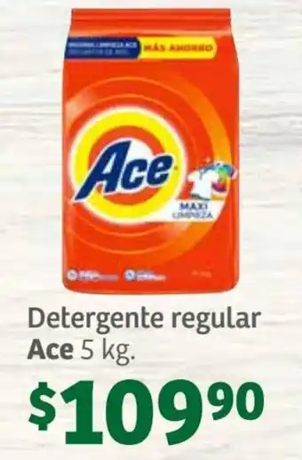 Soriana Súper Detergente regular Ace 5 kg. oferta