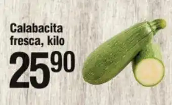 Calabacita fresca, kilo