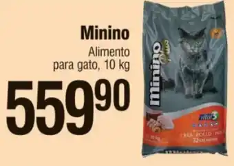 Minino Alimento para gato, 10 kg