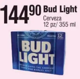 BUD LIGHT Cerveza Amstel 12 pz/ 355 ml Ultra