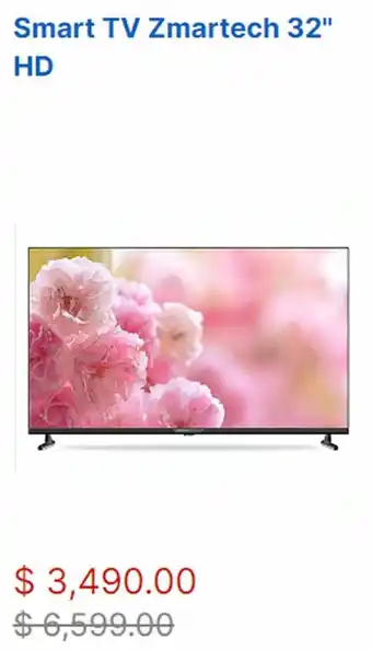 Bomssa Smart TV Zmartech 32" HD oferta