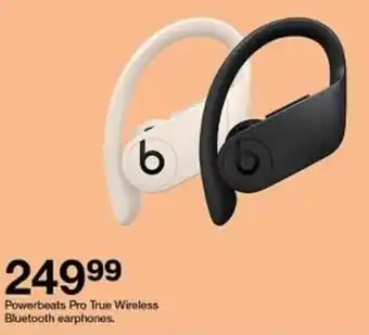 Target Powerbeats Pro True Wireless Bluetooth earphones. oferta
