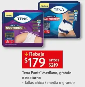 Tena Pants Mediano, grande o nocturno