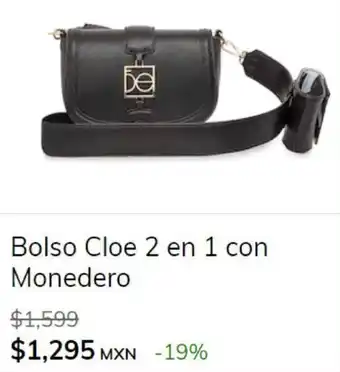 Bolso Cloe 2 en 1 con Monedero