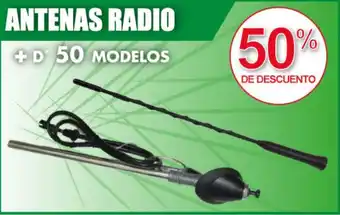 ANTENAS RADIO +D 50 MODELOS