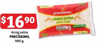 Soriana Híper Arroz extra PRECÍSSIMO, 900 g. oferta