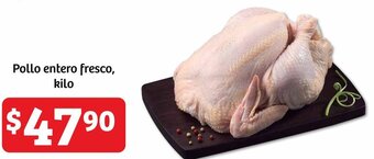 Soriana Híper Pollo entero fresco, kilo oferta