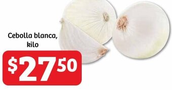 Soriana Híper Cebolla blanca, kilo oferta