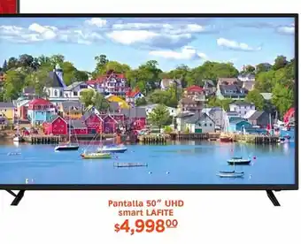 La Comer Pantalla 50 smart lafite oferta