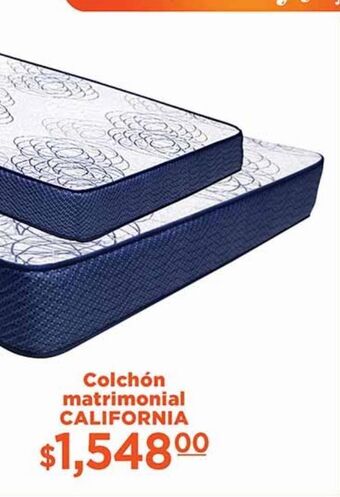 La Comer Colchón matrimonial california oferta