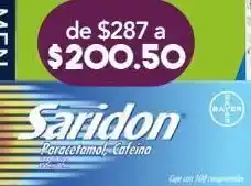 Farmacia San Pablo Saridon 100 comprimidos oferta