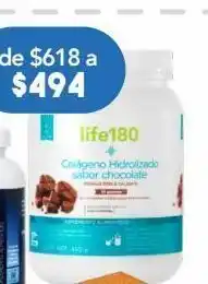 Farmacia San Pablo Life180 colágeno hidrolizado sabor chocolate oferta