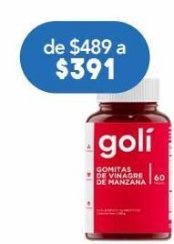 Farmacia San Pablo Goli gomitas vinagre manzana fra c/60pzs oferta