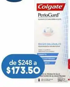 Farmacia San Pablo Colgate enjuague bucal periogard para gingivitis y encías saludables 250 ml oferta
