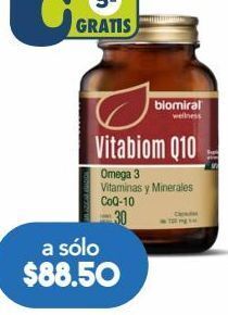 Farmacia San Pablo Biomiral vitabiom q10 suplemento alimenticio oferta