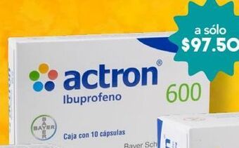 Farmacia San Pablo Actron 10 cápsulas caja oferta