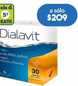 Farmacia San Pablo Dialavit omega 3, vitaminas y minerales oferta
