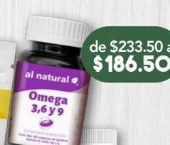 Farmacia San Pablo Al natural omega 3, 6 y 9 oferta