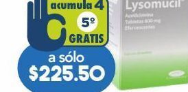 Farmacia San Pablo Lysomucil 5 solución ampolleta oferta