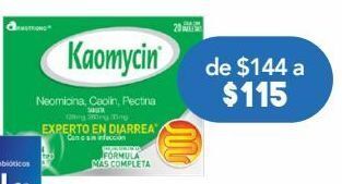 Farmacia San Pablo Kaomycin con neomicina oferta