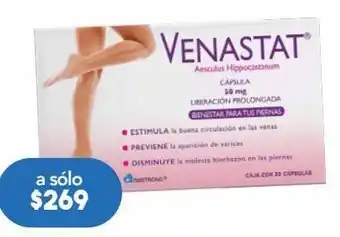 Farmacia San Pablo Venastat 30 cápsulas oferta