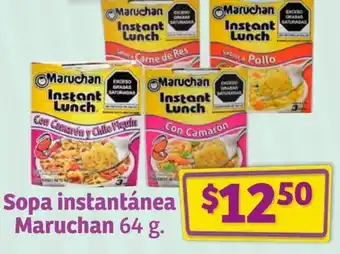 Soriana Híper Sopa instantánea Maruchan 64 g. oferta